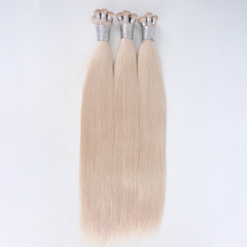 Top Quality Factory Price White Hand Tied Weft