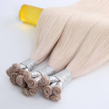 Top Quality Full End White Hand Tied Weft