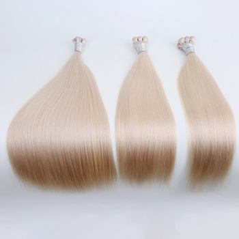 Top Quality Full End White Hand Tied Weft