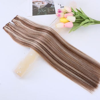 Wholesale Price Piano Color Flat Weft Hair Extension