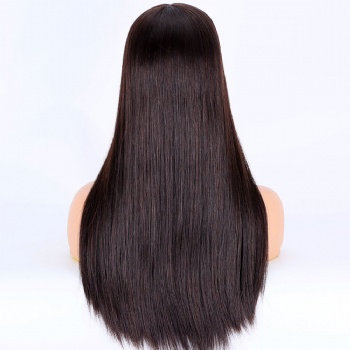 7X8＂ Stock Full End Chinese Remy Hair Silk Wefted Toppers