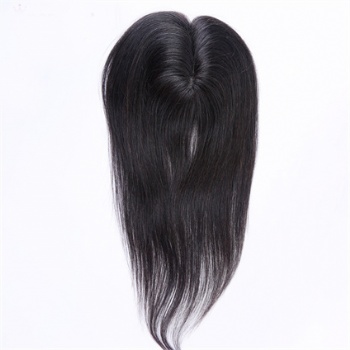 Virgin Remy Hair Natural Black 3X5＂Mono Toppers