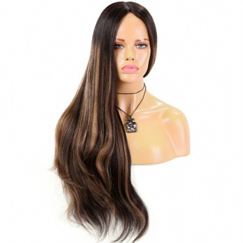 Chinese Virgin Hair Gorgeous Layered Cut, 4x4 Silk Base Jewish Wigs