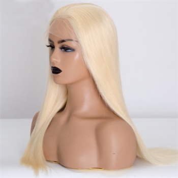 18in Natural Color Straight Virgin Hair, 5x5 Silk Base Medical Wigs