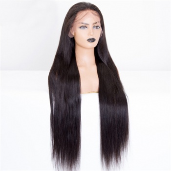 30in Natural Color Remy Hair, 13x6 HD Lace Front Wig