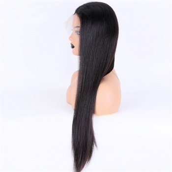 [Stock Unit] 24in Natural Color Virgin Hair, 13x6 HD Lace Front Wig